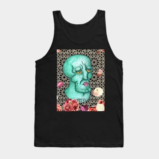 Handsome Squidward Tank Top